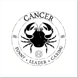 Cancer Zodiac Birthday Star Sign Zodiac Gift Posters and Art